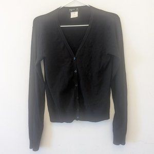 Agnes b, black cardigan
